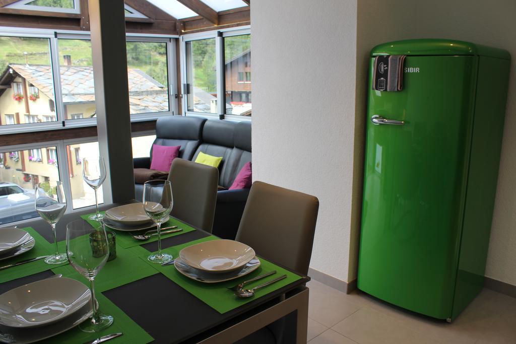 Haus Dorf 7 Apartman Saas-Grund Kültér fotó